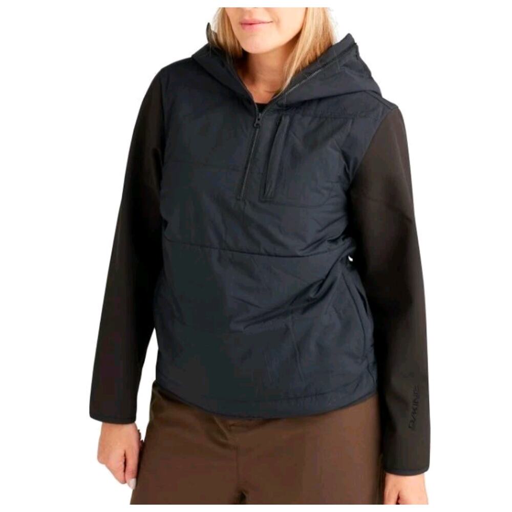 Dakine Cruiser Insulated Hoodie Unisex Large Black Full-Zip Winter NWT